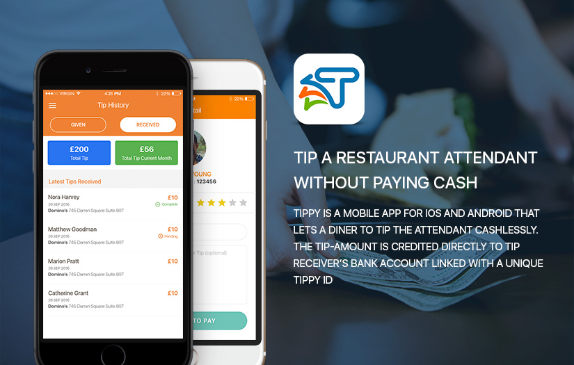 Tippy - Restaurant Meals App screenshot 1